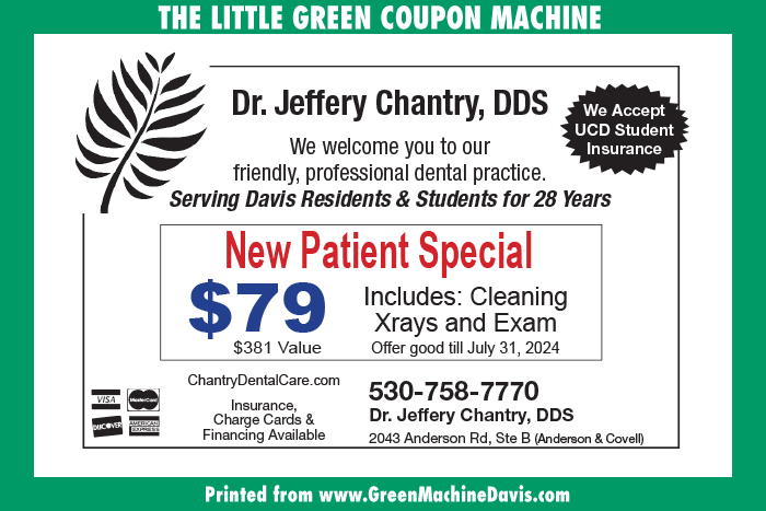 Dr Jeffery Chantry DDS Coupon