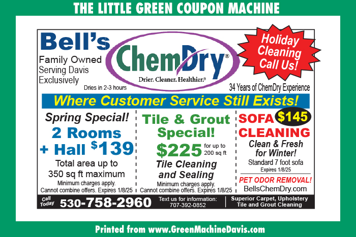 Bells ChemDry Carpet Cleaners Coupon