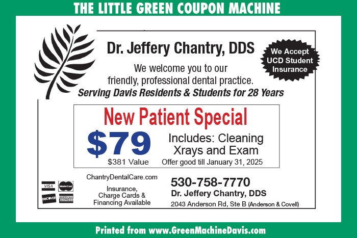 Dr Jeffery Chantry DDS Coupon