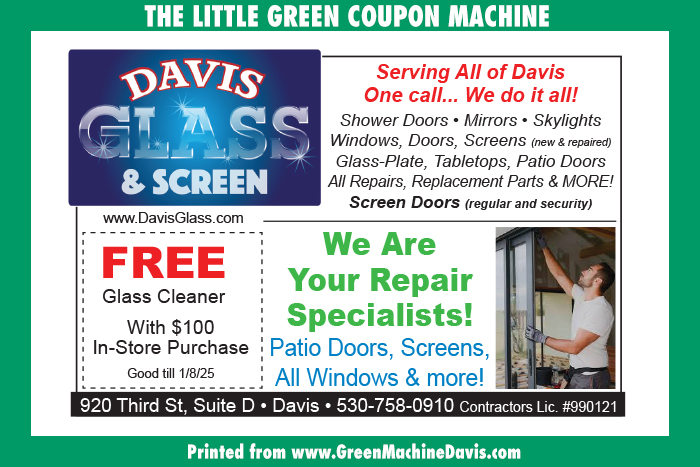 Davis Glass and Screen Coupon