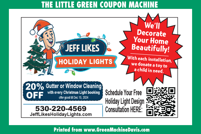 Jeff Likes Holiday Lights Coupon