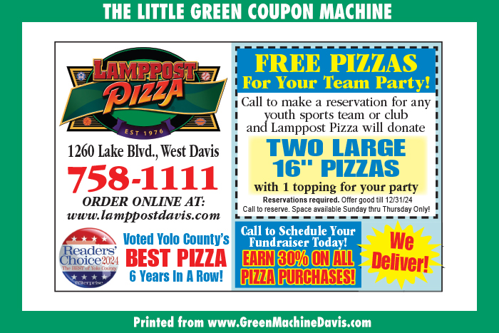 Lamppost Pizza Coupon