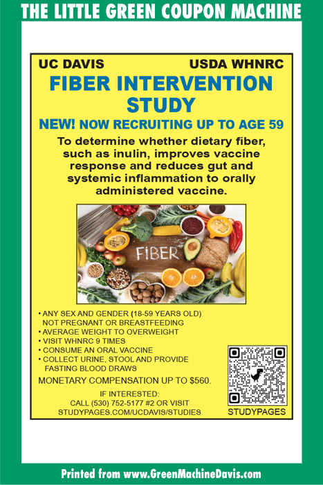 Fiber Intervention Study Coupon