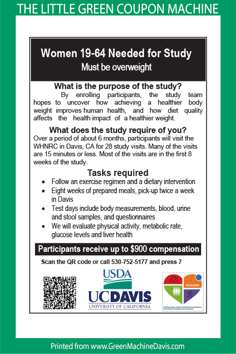 Weightloss Study Coupon