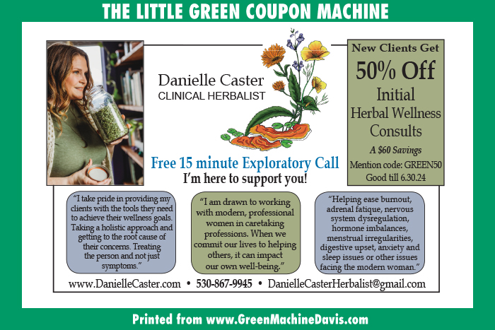 Danielle Caster Clinical Herbalist Coupon