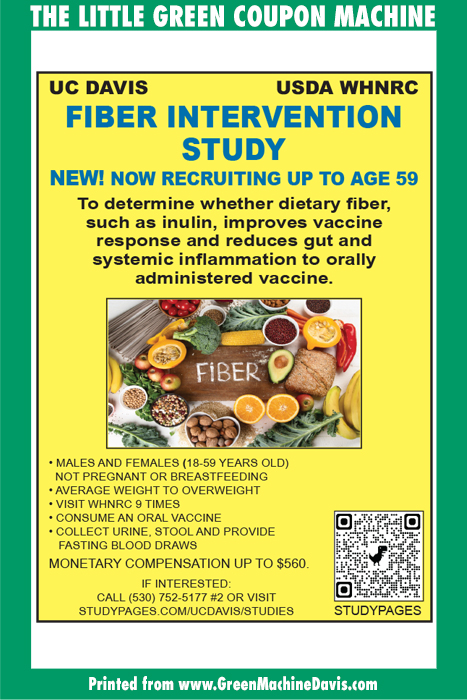 UC Davis Fiber Intervention Study