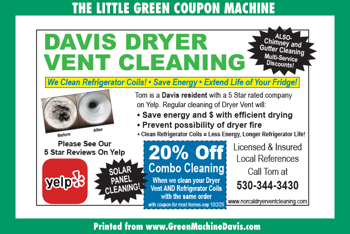 Davis Dryer Vent Cleaning Coupon