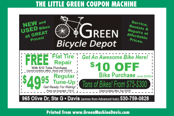Green Bike Depot Coupon